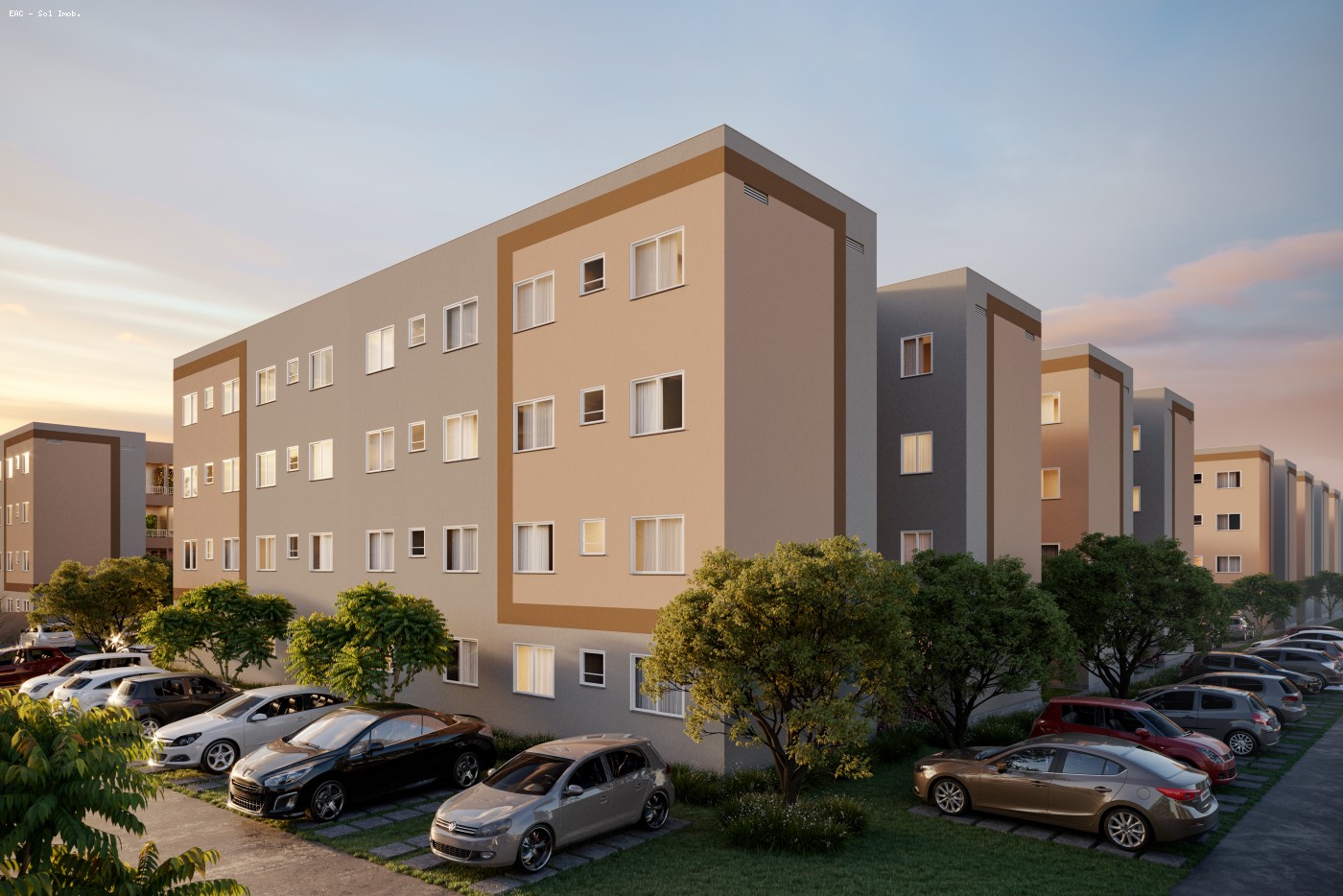 Apartamento, 2 quartos, 44 m² - Foto 1