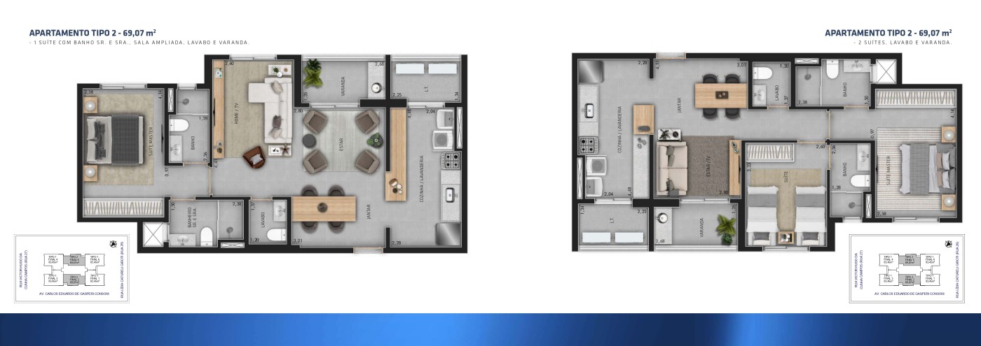 Apartamento, 69 m² - Foto 21