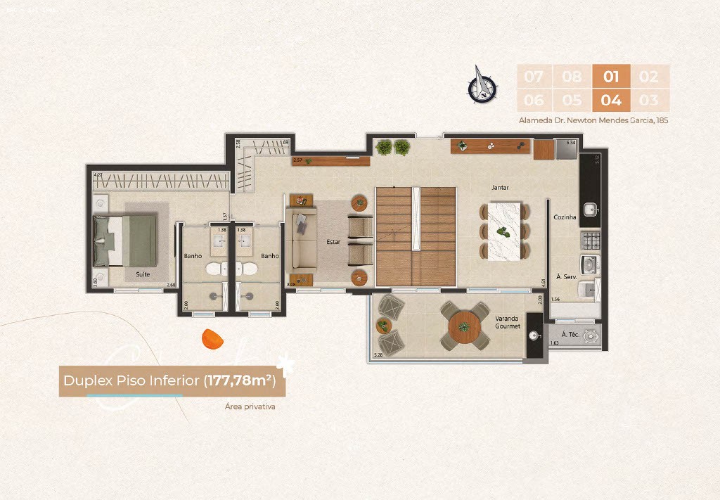 Apartamento, 2 quartos, 77 m² - Foto 35