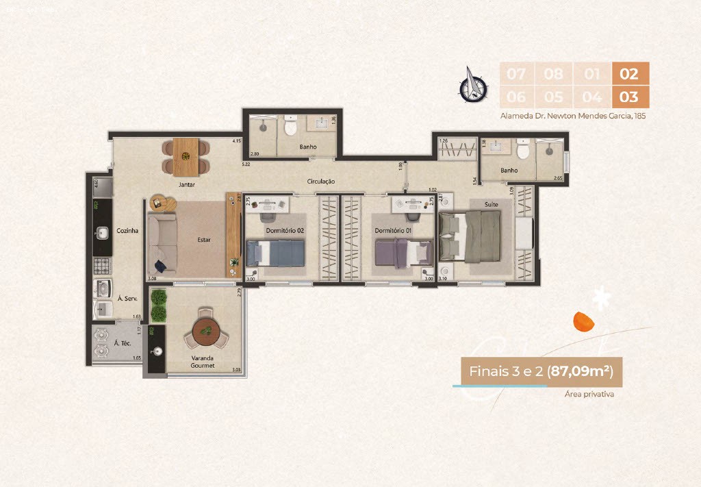 Apartamento, 2 quartos, 77 m² - Foto 31