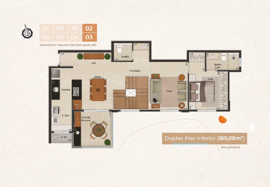 Apartamento, 2 quartos, 77 m² - Foto 33