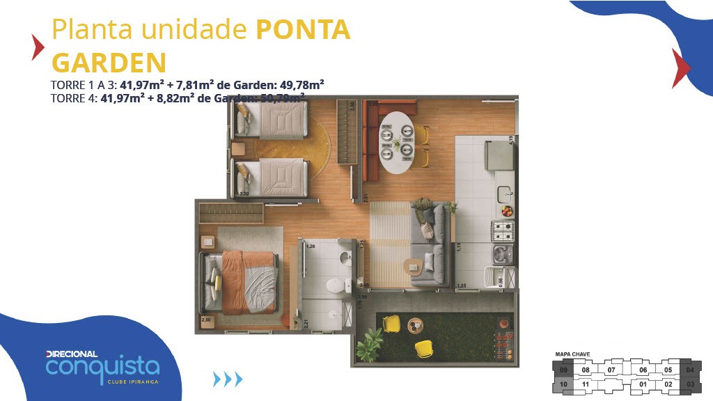 Apartamento, 2 quartos, 42 m² - Foto 17
