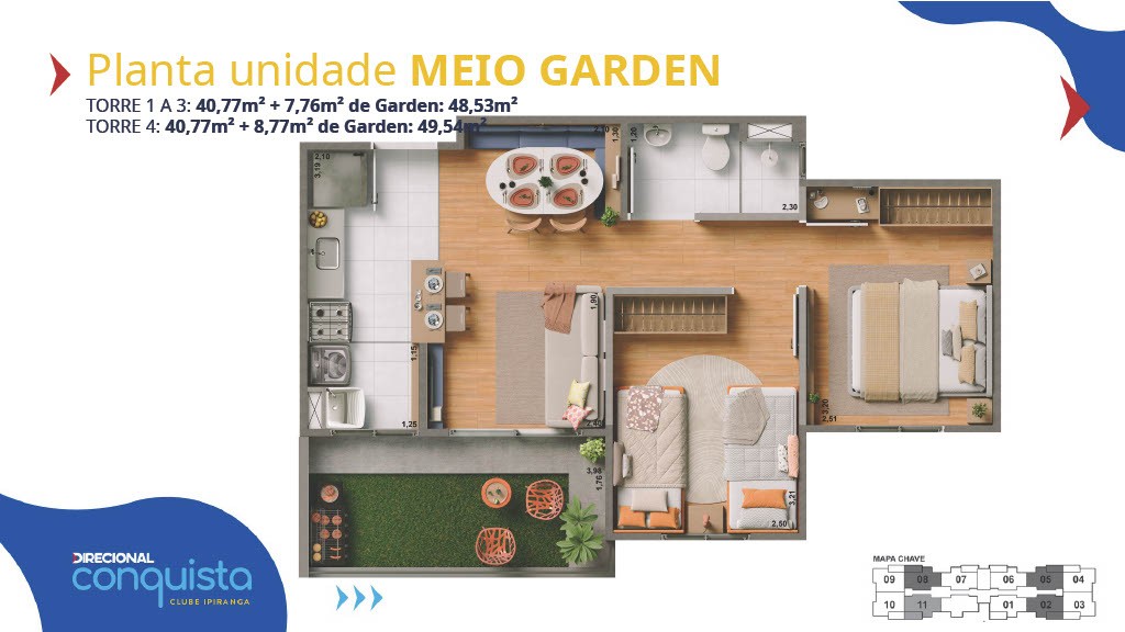 Apartamento, 2 quartos, 42 m² - Foto 18