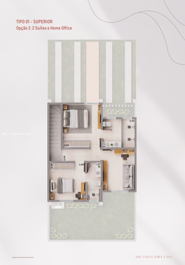 Casa de Condomínio, 3 quartos - Foto 16