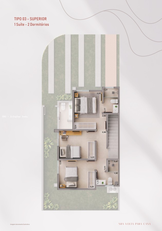 Casa de Condomínio, 3 quartos - Foto 22