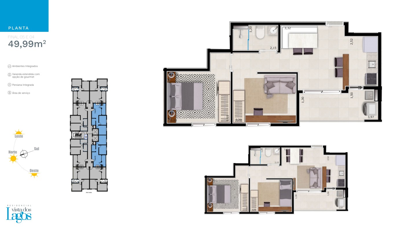 Apartamento, 2 quartos, 48 m² - Foto 18