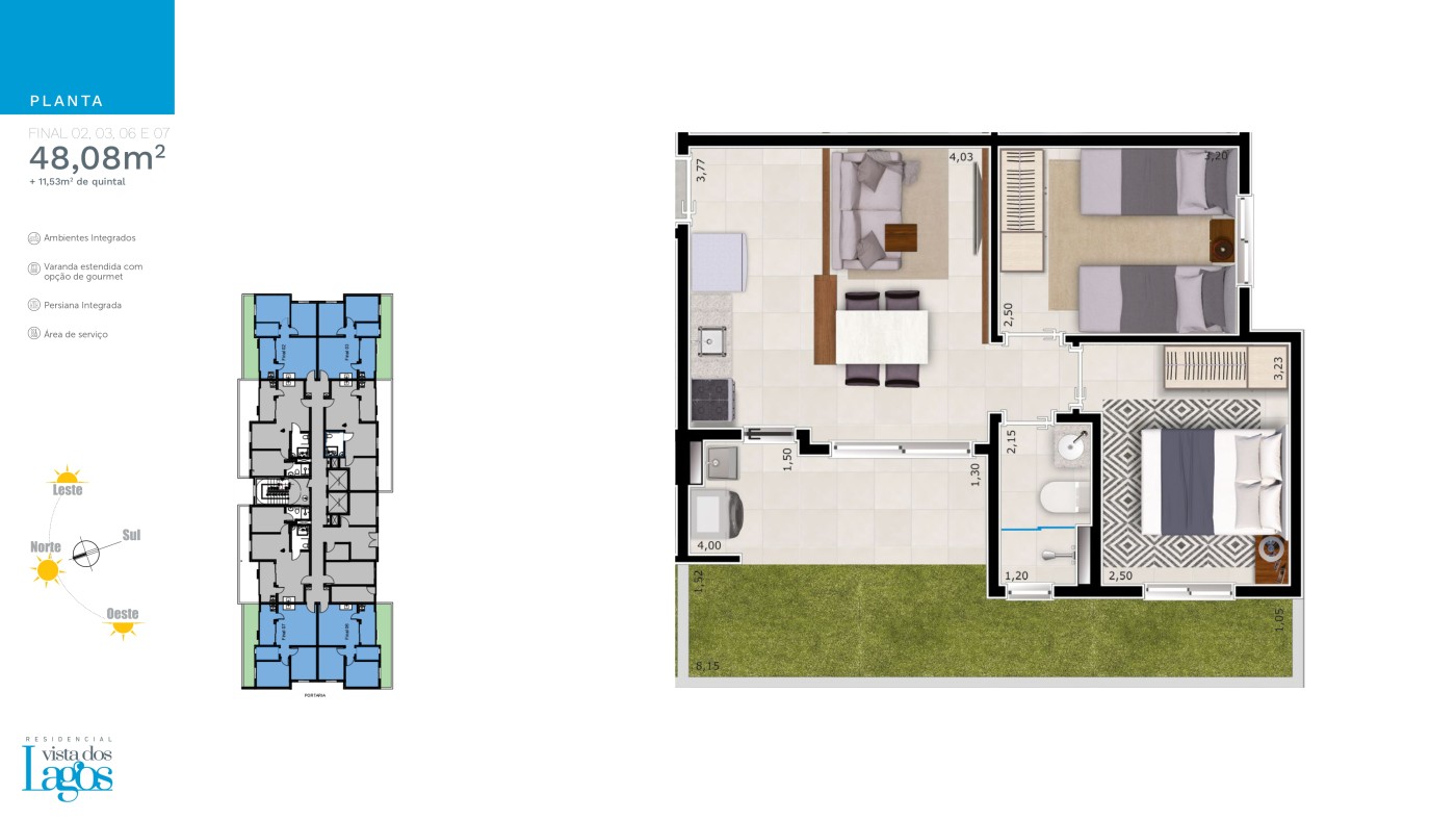 Apartamento, 2 quartos, 48 m² - Foto 20