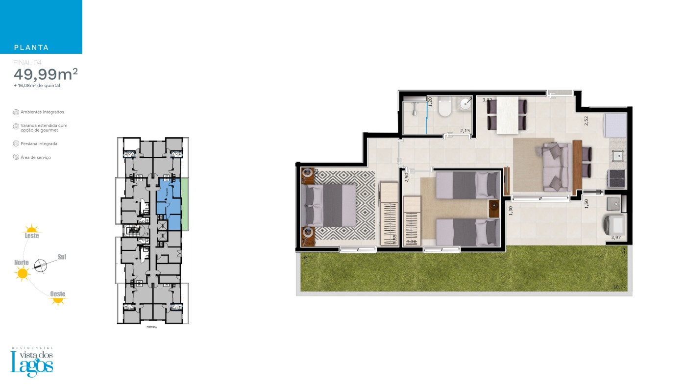 Apartamento, 2 quartos, 48 m² - Foto 21