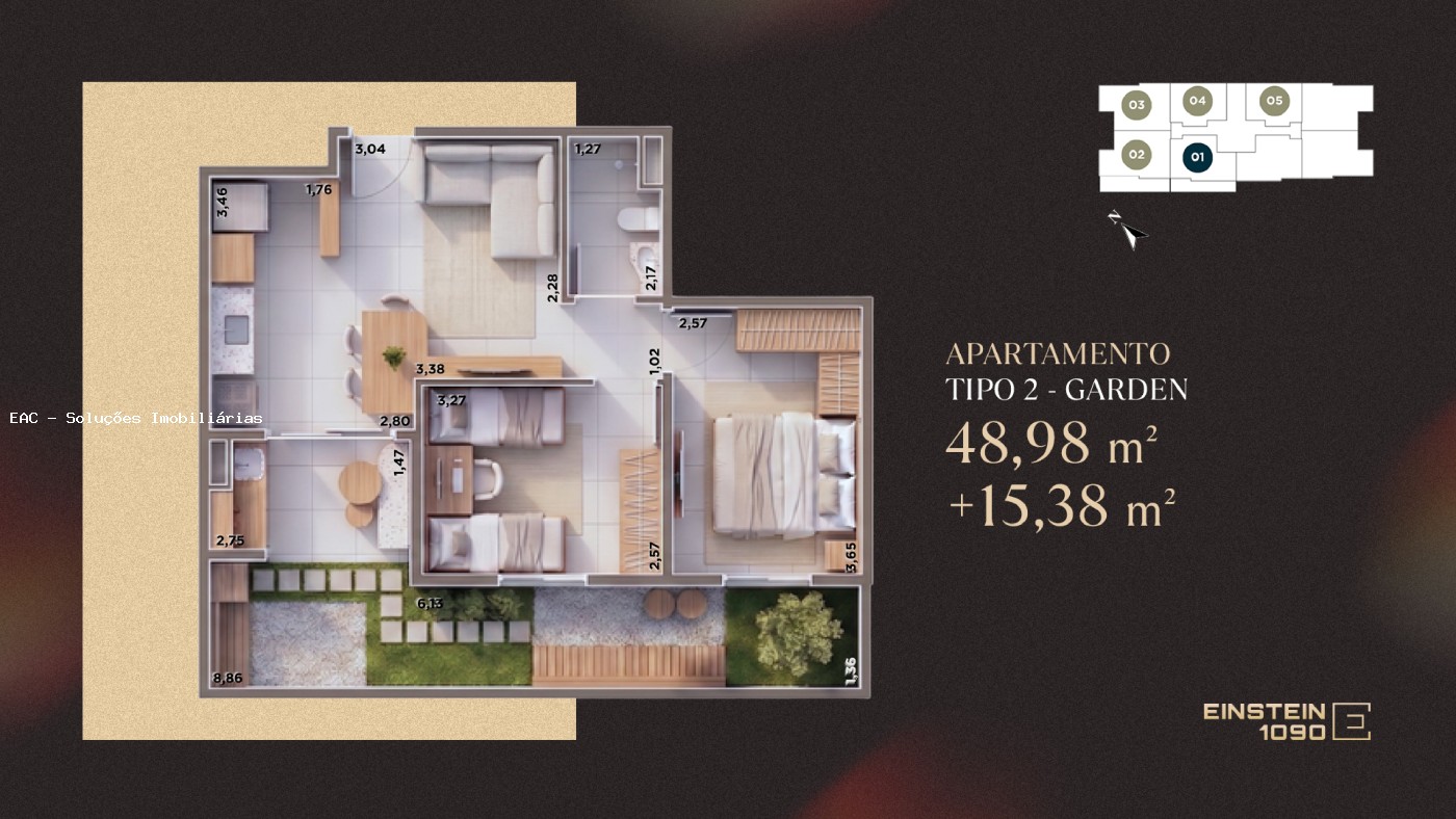 Apartamento, 2 quartos, 42 m² - Foto 17