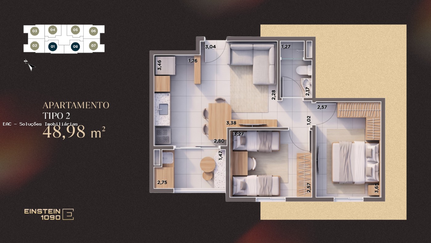 Apartamento, 2 quartos, 42 m² - Foto 18
