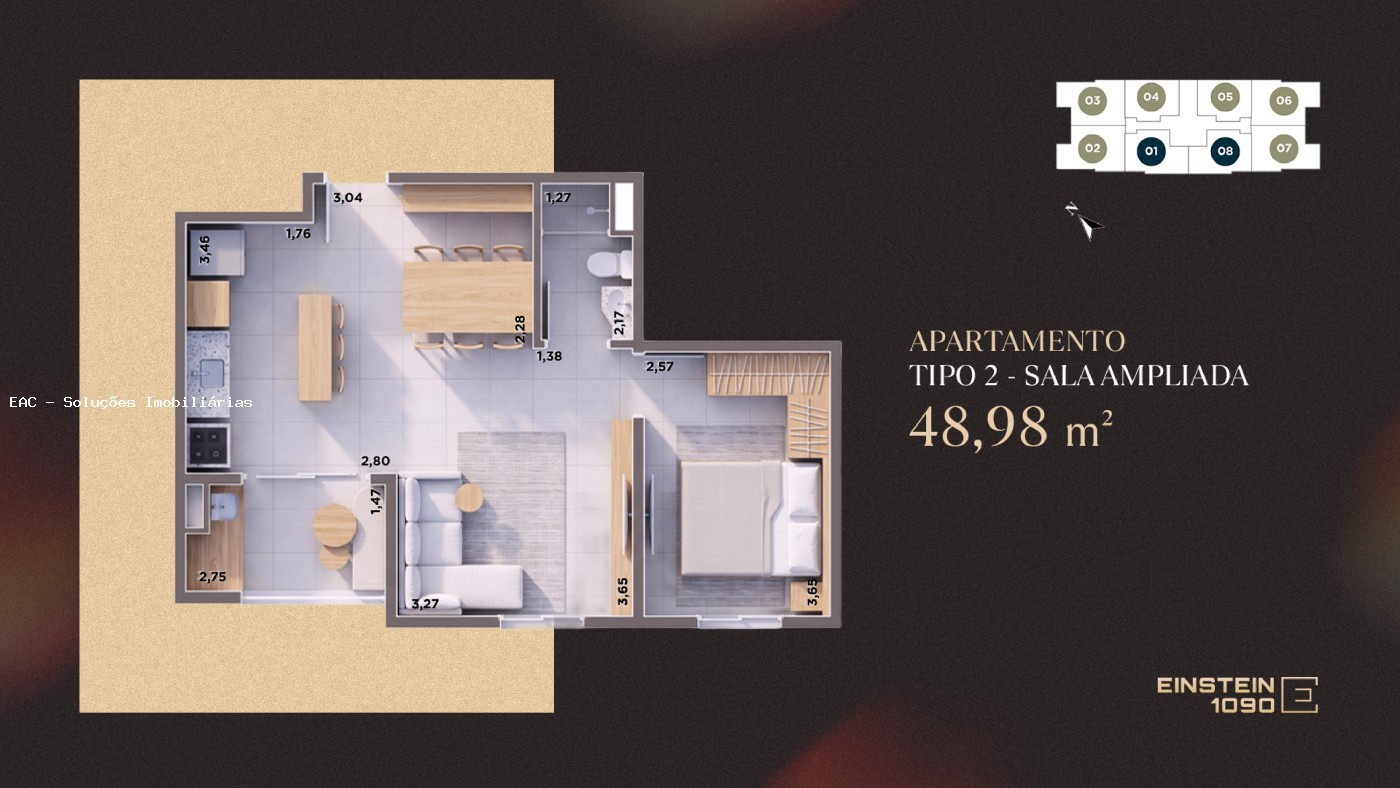 Apartamento, 2 quartos, 42 m² - Foto 19